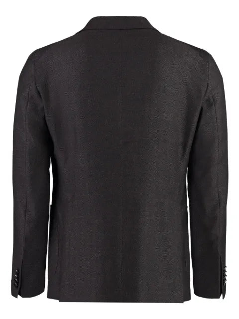 Tagliatore peak-lapels single-breasted blazer