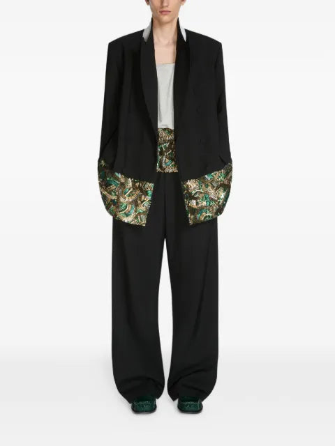 DRIES VAN NOTEN embellished blazer